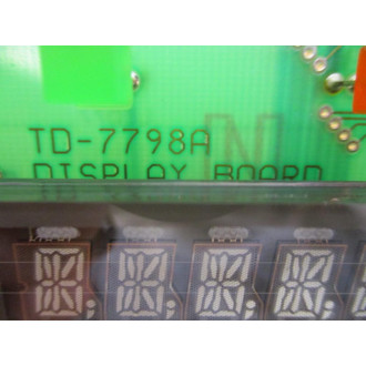 Tokyo Seimitsu TD-7798A Display Board TD7798A - Used Tokyo Seimitsu TD-7798A Display Board TD7798A - Used