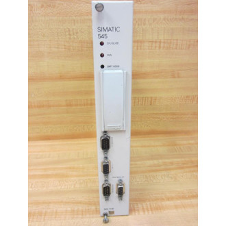 Siemens 545-1106 SIMATIC 545 CPU Module 5451106 No CPU Light - Parts Only