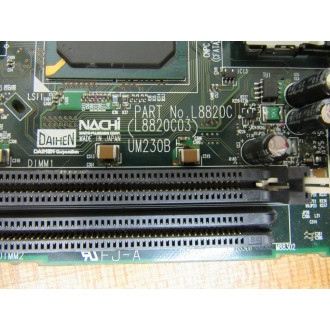 Nachi L8820C Circuit Board UM230 Will Not Boot Up - Parts Only