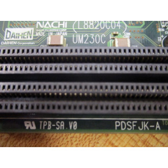 Nachi L8820C Circuit Board UM230 Will Not Boot Up - Parts Only