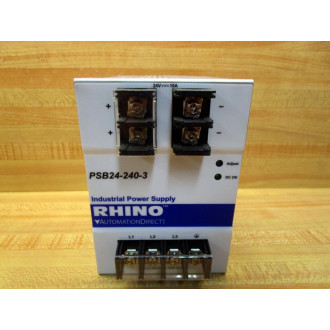 Rhino PSB24-240-3 Industrial Power Supply PSB242403 - New No Box