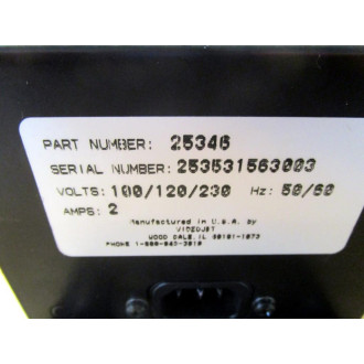 Marsh 25346 Video Jet Power Supply - New No Box