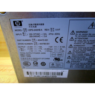 Hewlett Packard DPS-240HB A Power Supply DPS240HBA - New No Box
