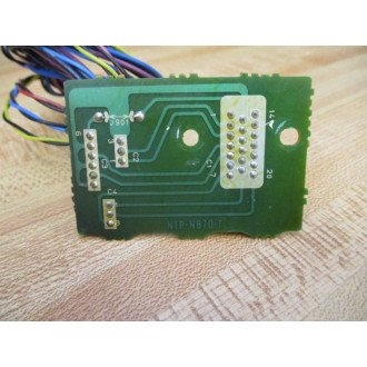 Hitachi Seiki TNP890025 Circuit Board NTP-N870-T - Used