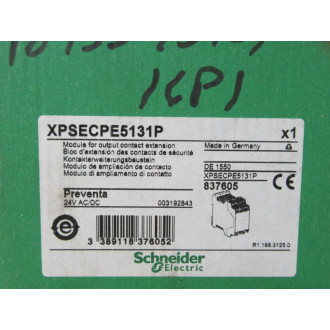 Schneider XPSECPE5131P Safety Module Relay 837605