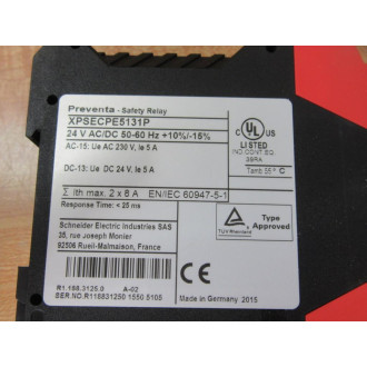 Schneider XPSECPE5131P Safety Module Relay 837605