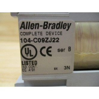Allen Bradley 104-C09ZJ22 Reversing Contactor Series B - Used
