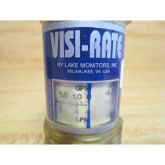 Lake Monitors VRB-BV-05 Visi-Rate Flow Meter VRBBV05 - New No Box