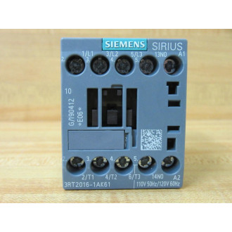 Siemens 3RT2016-1AK61 Contactor 3RT20161AK61