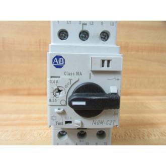 Allen Bradley 140M-C2T-A40 Motor Protector Circuit Breaker 140MC2TA40