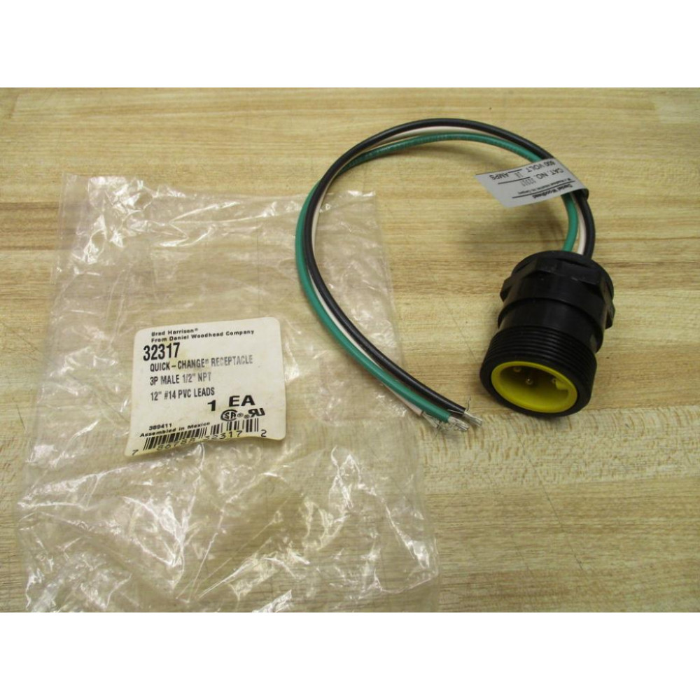 Brad Harrison  Daniel Woodhead 32317 Quick Change Receptacle
