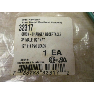 Brad Harrison  Daniel Woodhead 32317 Quick Change Receptacle