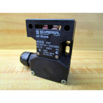 Schmersal AZ 15 ZVRK Safety Interlock Switch WO KeySide Conn. - New No Box