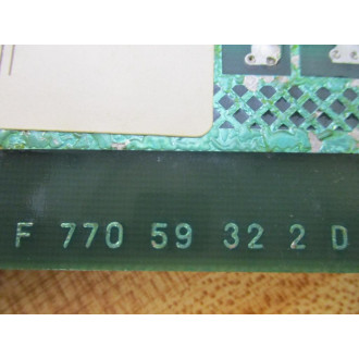 Fuji Electric UM20B-B05-1 Circuit Board UM20BB051 - Used