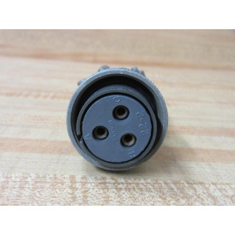 Amphenol MS3106F22-2S Bendix Circular Connector Plug MS3106F222S - New No Box