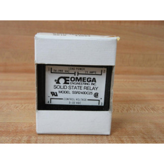 Omega SSR240DC25 Solid State Relay 24-280 VAC