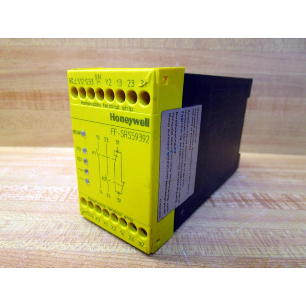 Honeywell FF-SRS59392 Safety Interface Control Relay FFSRS59392 - Used