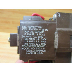 Cutler Hammer 9586H6773B Starter 6-172-21 - Used