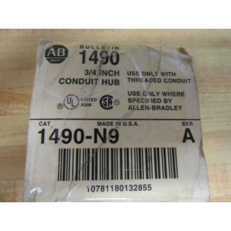 Allen Bradley 1490-N9 Conduit Hub 1490N9