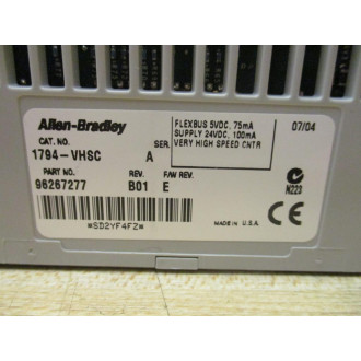 Allen Bradley 1794-VHSC Counter Module 96267277 - New No Box