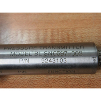 Honeywell 9243103 Pressure Transmitter - Used