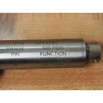 Honeywell 9243103 Pressure Transmitter - Used