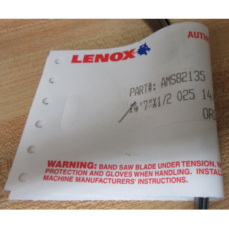 Lenox AMS82135 Band Saw Blade