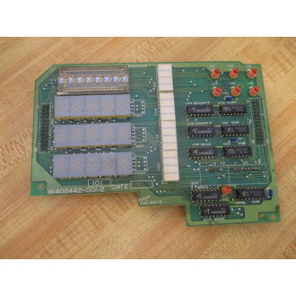Honeywell 81402442-001-2 Numeric Display Board 814024420012 - Used