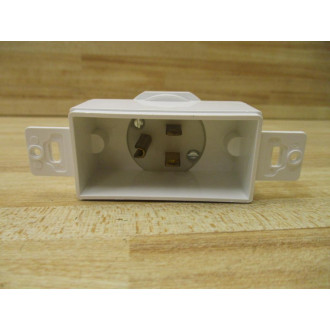 Midlite 4642-W Decor Recessed Power Inlet