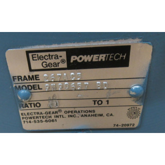 Electra-GearPowerTech 9N90657 BD Gear Reducer 9N90657BD - New No Box
