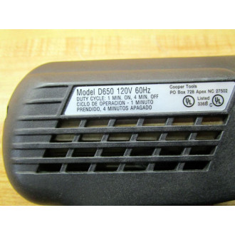 Weller D650 Industrial Solder Gun 3 Prong PlugWO End Attachments