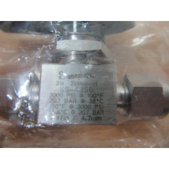 Swagelok SS-43S6 Ball Valve SS43S6