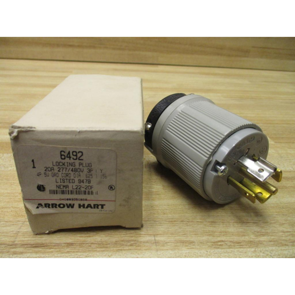 Arrow Hart 6492 Locking Plug Arrow Hart 6492 Locking Plug
