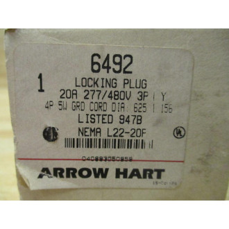 Arrow Hart 6492 Locking Plug