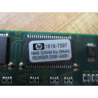 Samsung KMM366S203CTL-G0 HP SDRAM Module 1818-7097 - Used