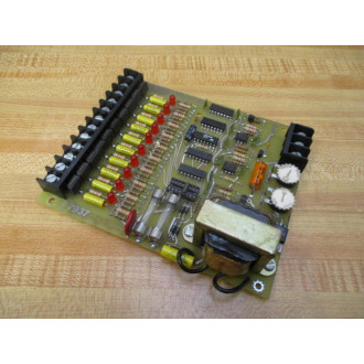 Seneca Environmental Products 7937 Sequence Programing Board 7937-1-8 - Used