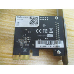 StarTech PEX1PLP PCI Express Parallel Adapter Card - Used
