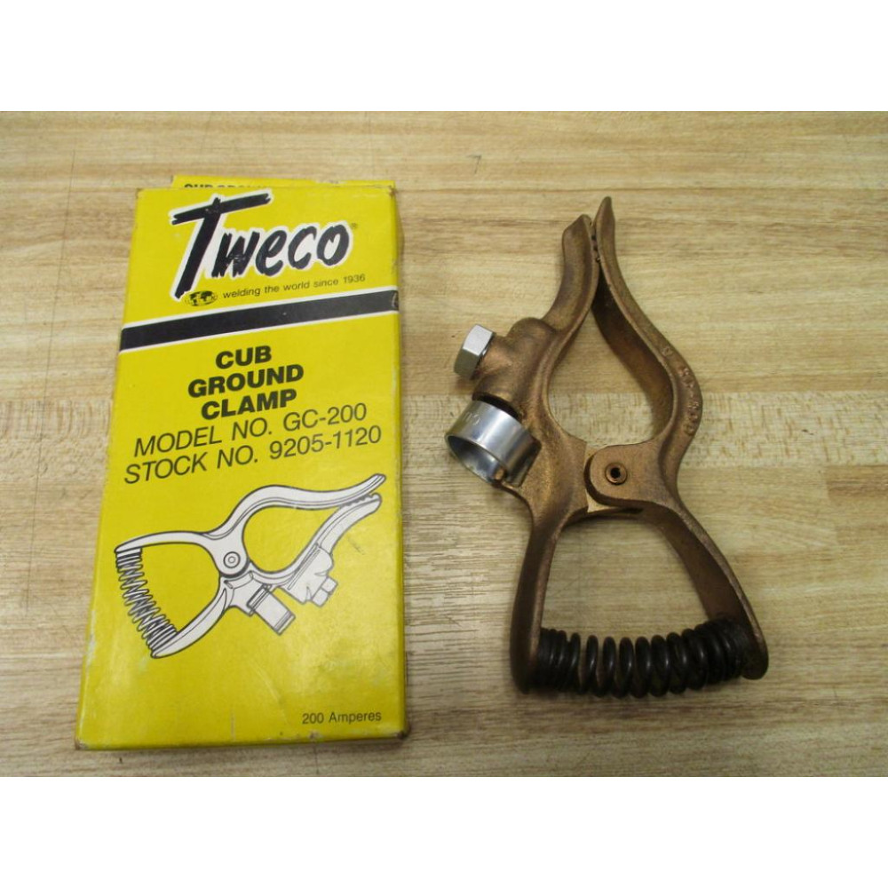 Tweco 9205-1120 Cub Ground Clamp GC-200 Tweco 9205-1120 Cub Ground Clamp GC-200