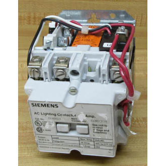 Siemens CLM0C03 Contactor W Chipped Housing - Used