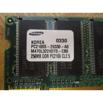 Samsung M470L3224DT0-CB0 Memory Module PC2100S-25330-A0 - Used