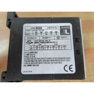 Lovato 11 BG09 10 D024 Contactor BG0910D