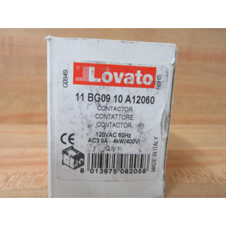 Lovato 11 BG09 10 A12060 Contactor BG0910A
