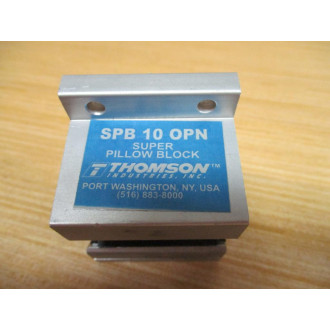 Thomson SPB 10 OPN Super Pillow Block Linear Bearing SPB10OPN - New No Box