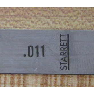Starrett 667-11 Feeler Stock EDP52849 (Pack of 11)