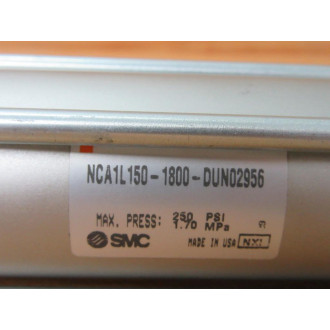 SMC NCA1L150-1800-DUN02956 Cylinder NCA1L1501800DUN02956 - New No Box
