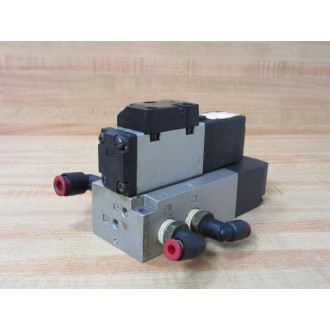 SMC NVFS2100-3FZ Solenoid Pilot Valve NVFS21003FZ - Used