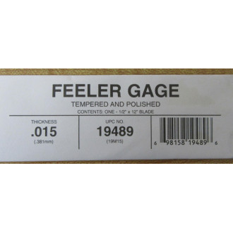 Precision Brand 19490 Feeler Gage 19489 (Pack of 12)