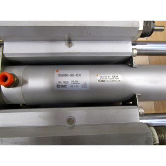 SMC MGGMB40-600-XC18 Guided Cylinder MGGMB40600XC18 - Used