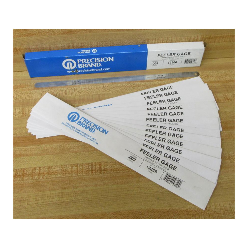 Precision Brand 19360 Feeler Gage19359 (Pack of 12) Precision Brand 19360 Feeler Gage19359 (Pack of 12)