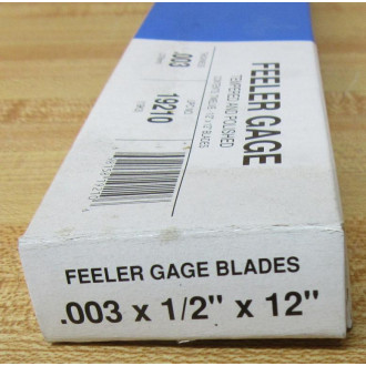 Precision Brand 19210 Feeler Gage 19209 (Pack of 12)